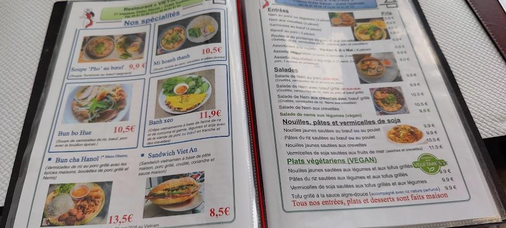 Restaurant VIET-AN - Scan Menu 4