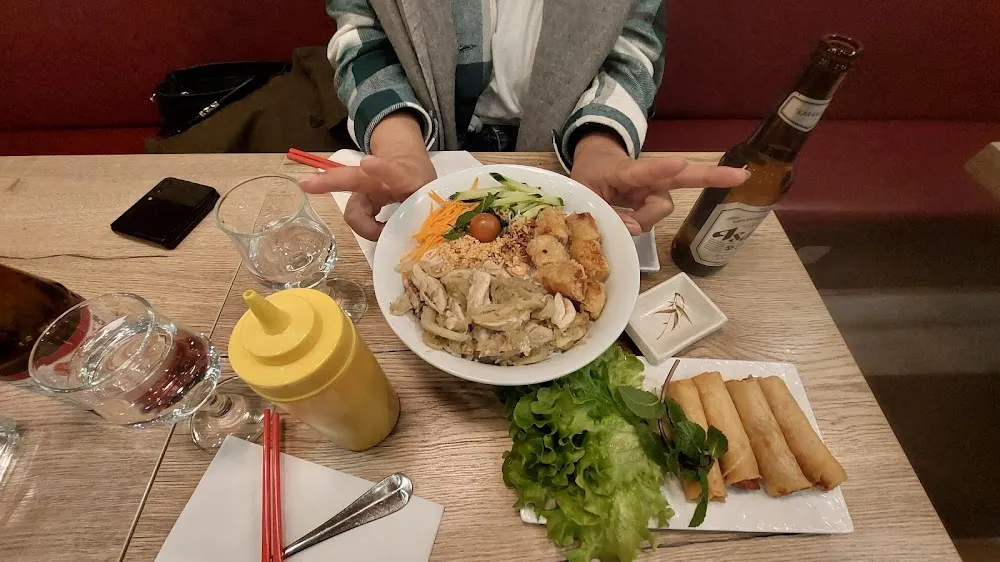 Bo Bun Poulet À la Citronnelle