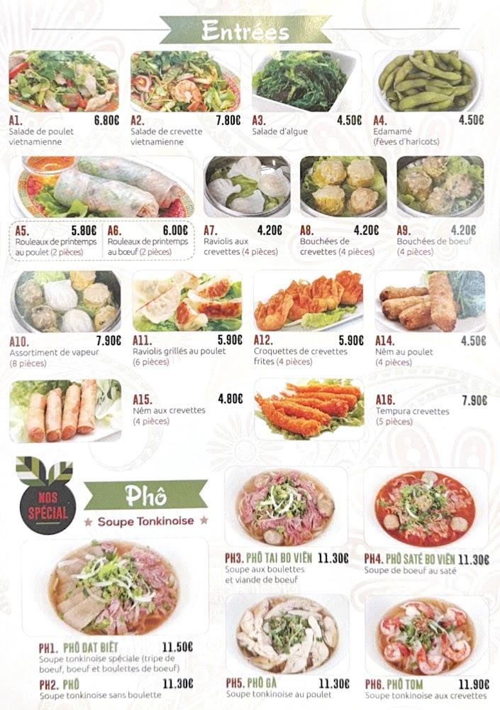 Restaurant Vietnamien Hanoi - Scan Menu 1
