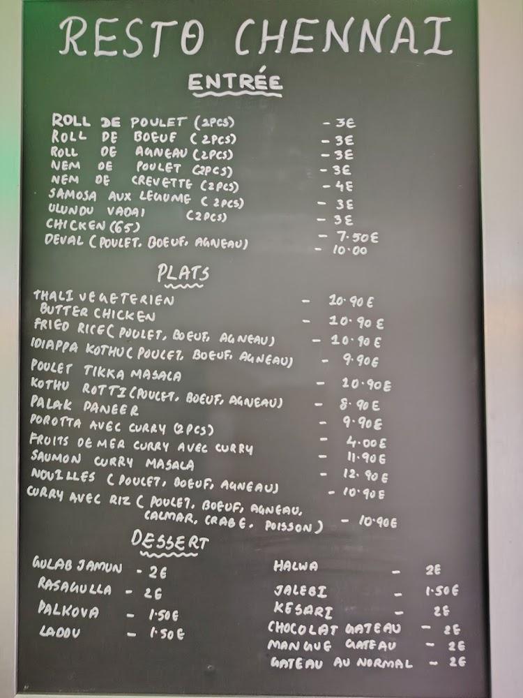 Resto Chennai - Scan Menu 1