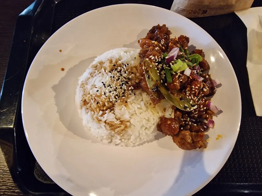 Poulet Au Miel Et Srirascha