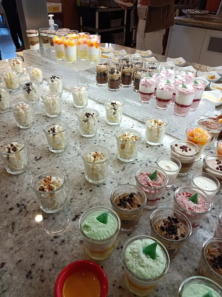 Différentes Verrines Sucrées