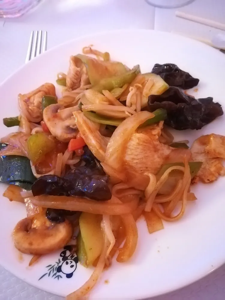 Légumes Et Poulet Chop Suey Saté