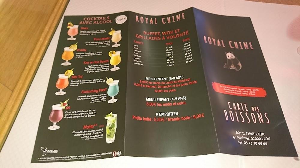 Royal Chine, restaurant asiatique - Scan Menu 3