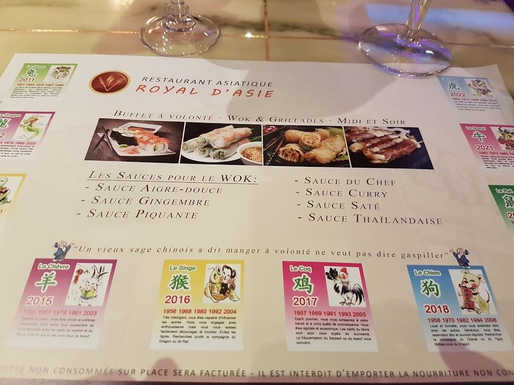ROYAL D'ASIE - Scan Menu 3