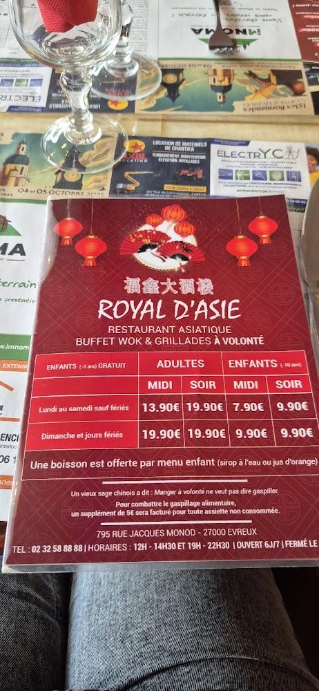 ROYAL D'ASIE - Scan Menu 4