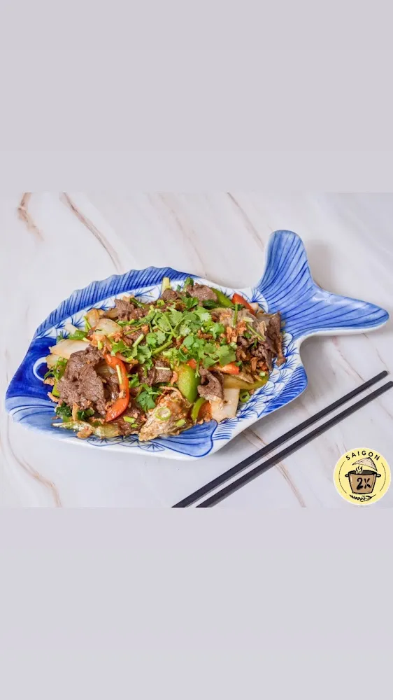 Nouilles Sauté Bœuf