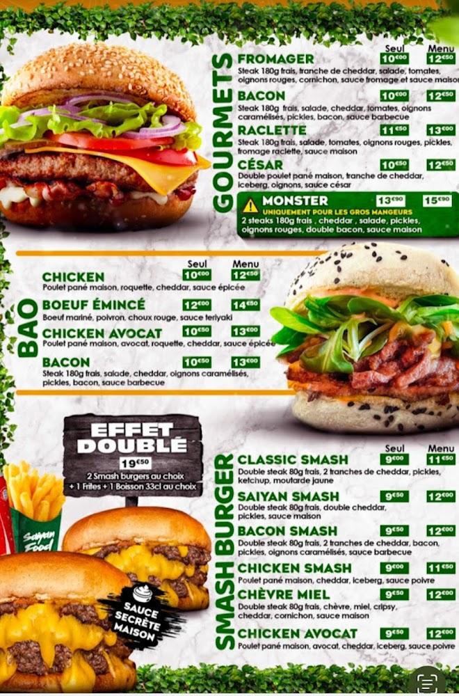Saiyan Food - Scan Menu 4