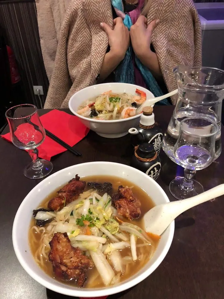 Рамен С Креветками И Рамен С Курицей