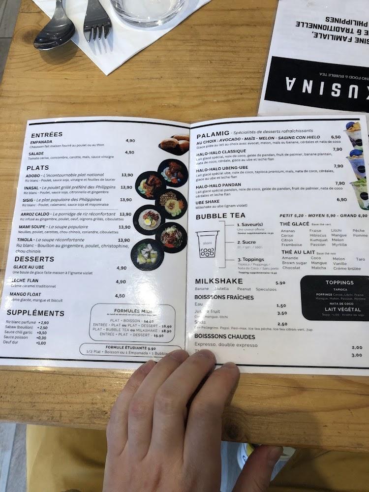 SAKUSINA - Filipino Food & Bubble Tea - Scan Menu 3