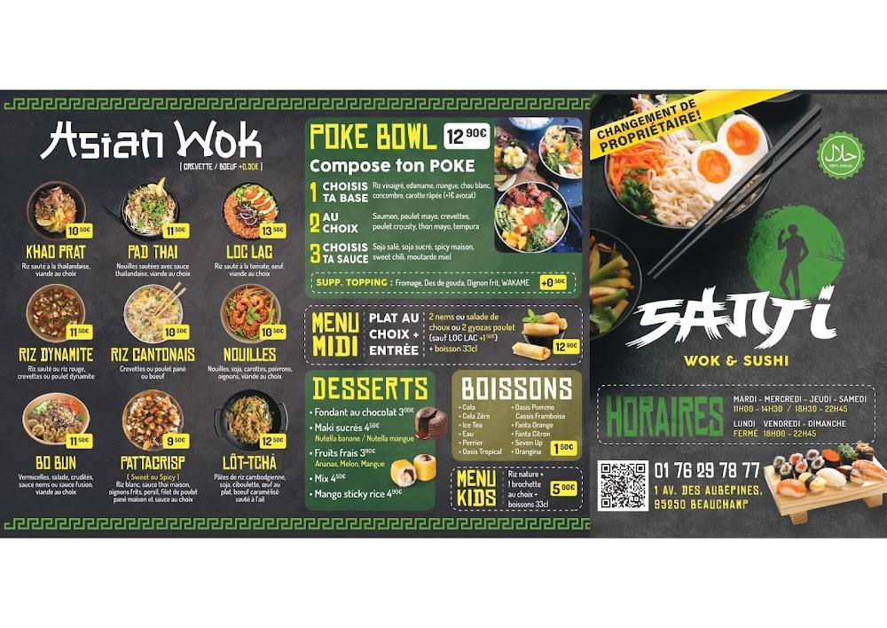 SANJI - Restaurant Thai et Sushi - Scan Menu 2