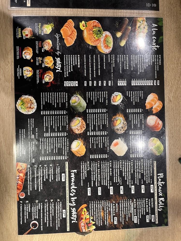 SANJI - Restaurant Thai et Sushi - Scan Menu 3