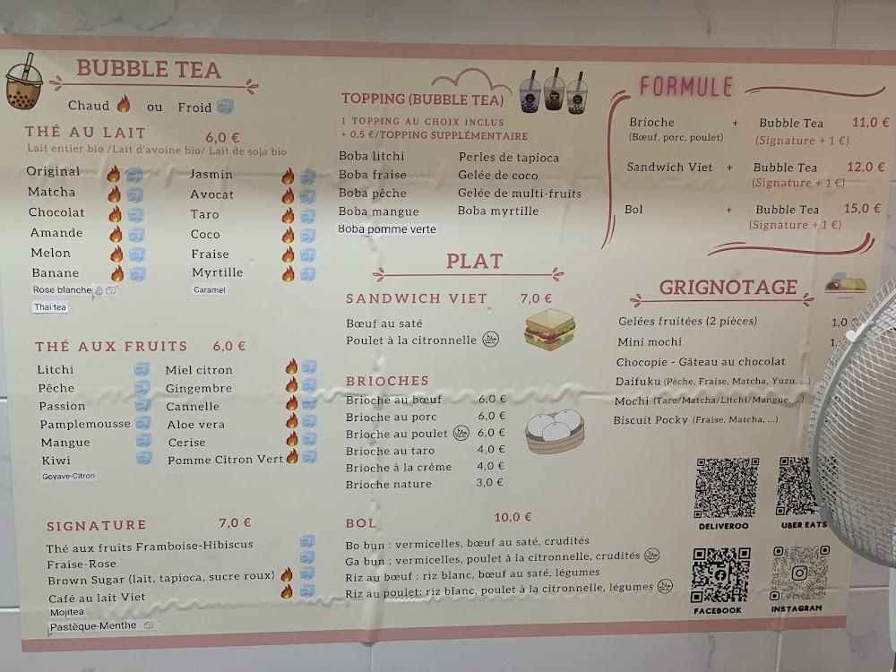 Saveur d'Asie | Plats Viennamnien et Japonais à emporter - Scan Menu 4