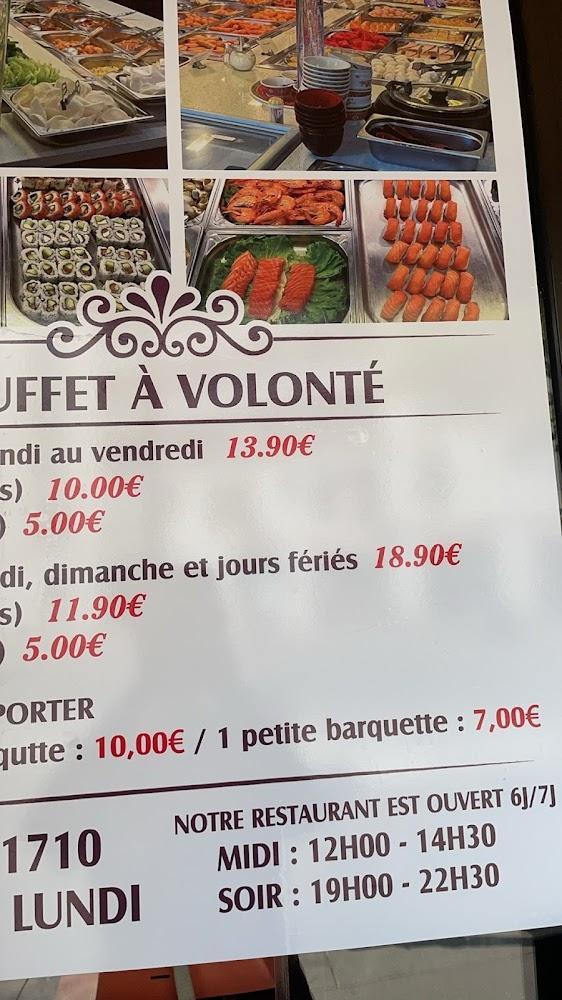 Saveurs d'Asie - Scan Menu 1