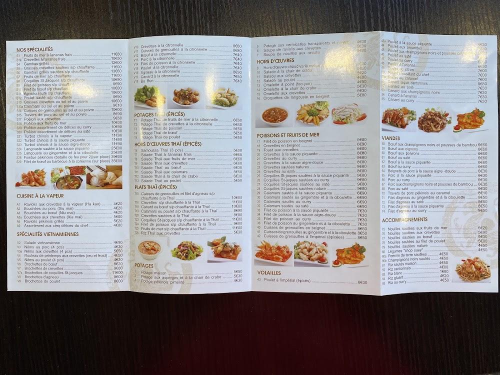 Saveurs d'Asie - Scan Menu 2