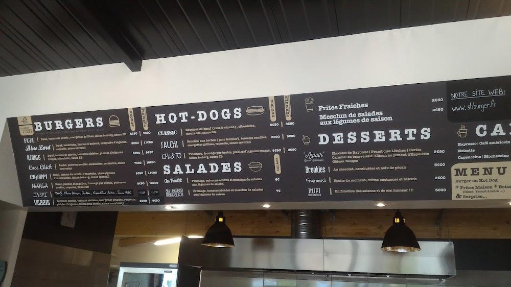 SB Artisans Burger - Champion de France du Burger 2020 - Scan Menu 3