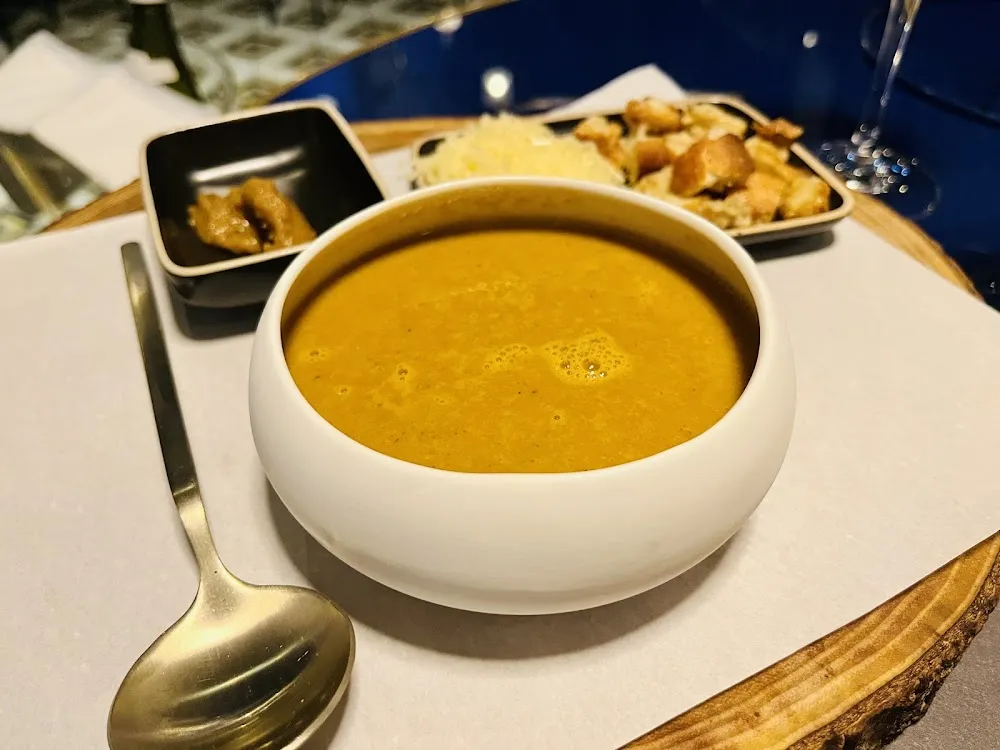 Soupe de Poissons Croûtons Gruyère Et Rouille