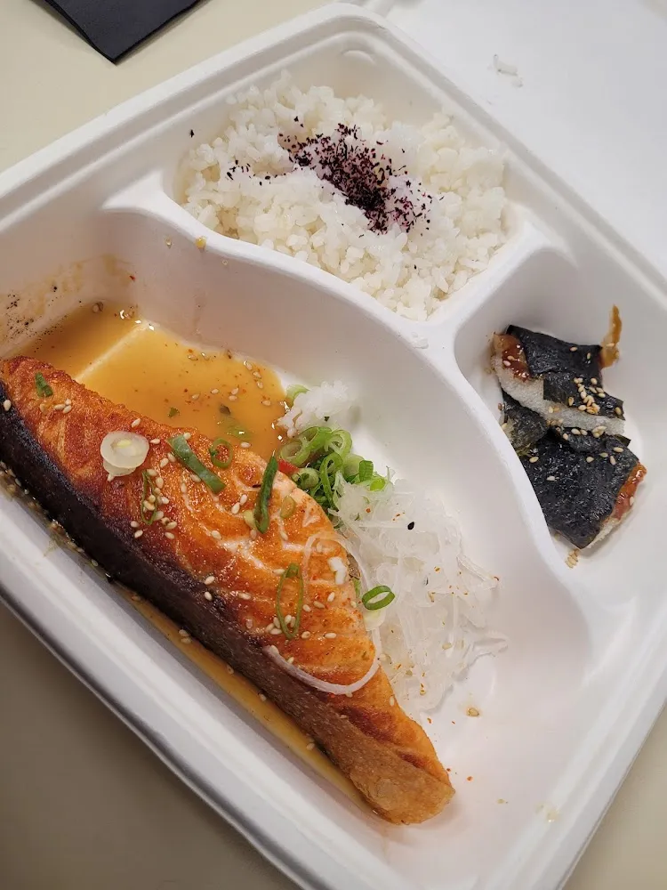 Saumon Grillé Et Age Mochi