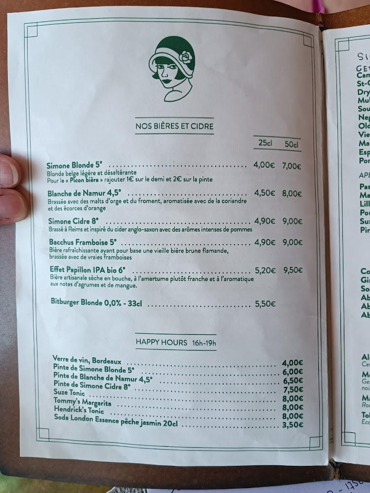 SIMONE Cocktailerie & Cuisine - Scan Menu 2