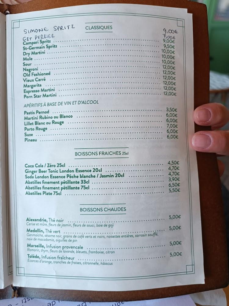 SIMONE Cocktailerie & Cuisine - Scan Menu 3