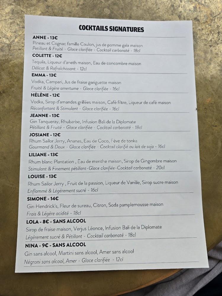 SIMONE Cocktailerie & Cuisine - Scan Menu 4