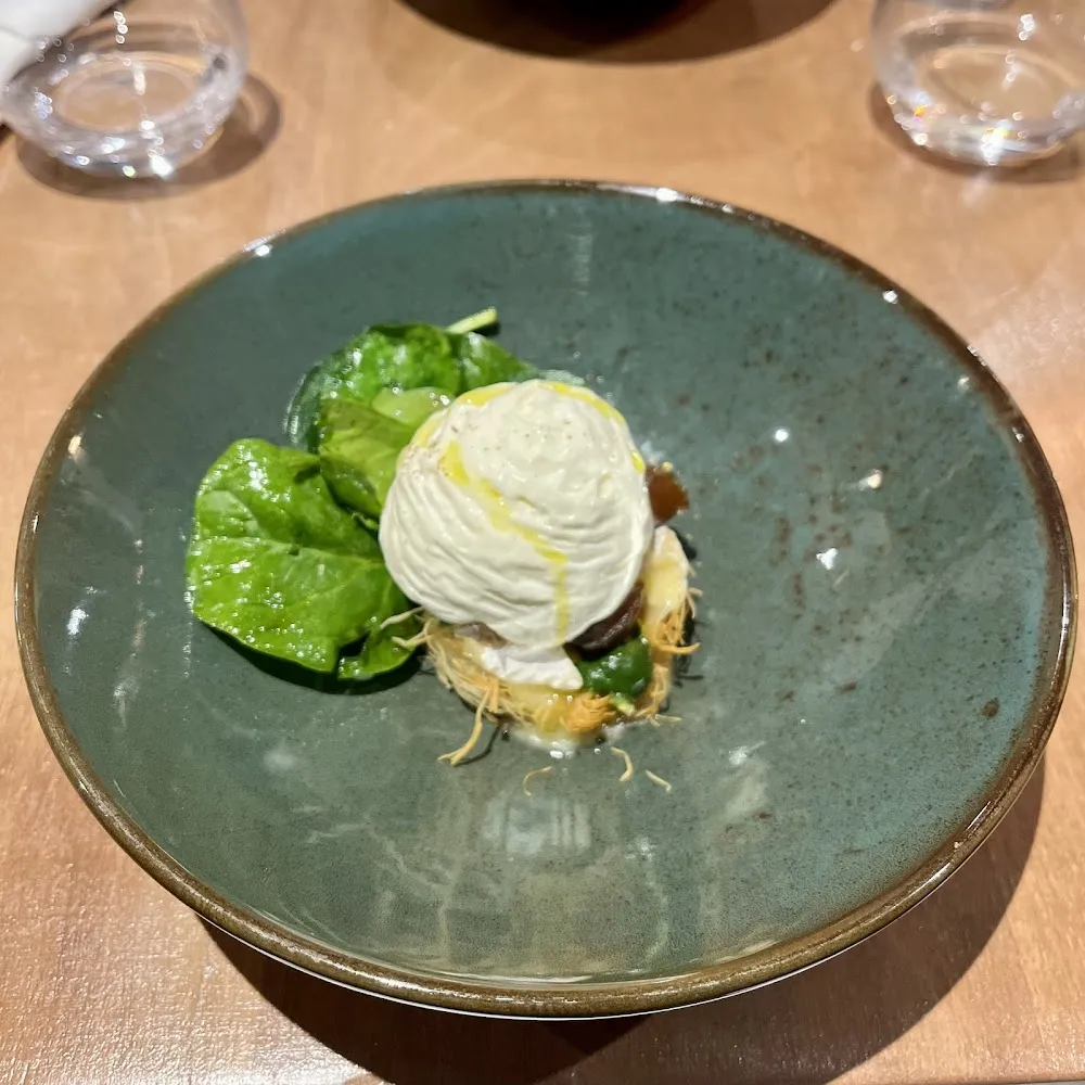 Mousse de Camemberts Et Épinards