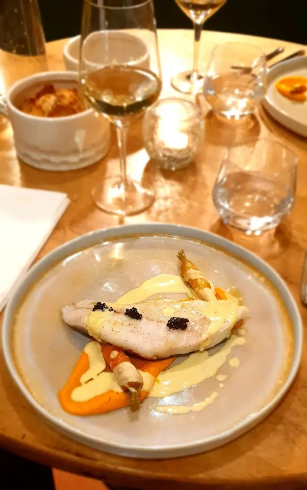 Turbo Caviar Baby Carottes & Crème Normande