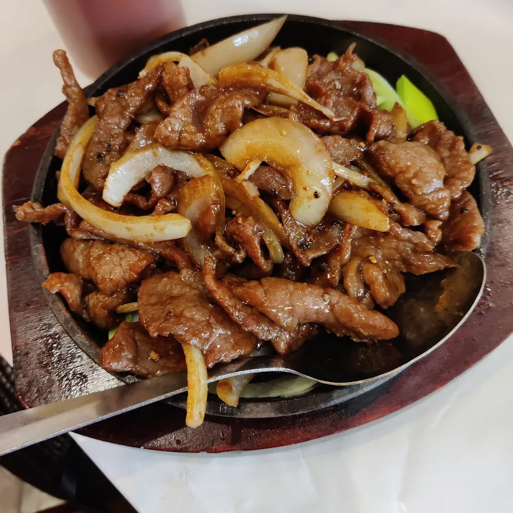 Boeuf Au Poivre Sur Plaque Chauffante