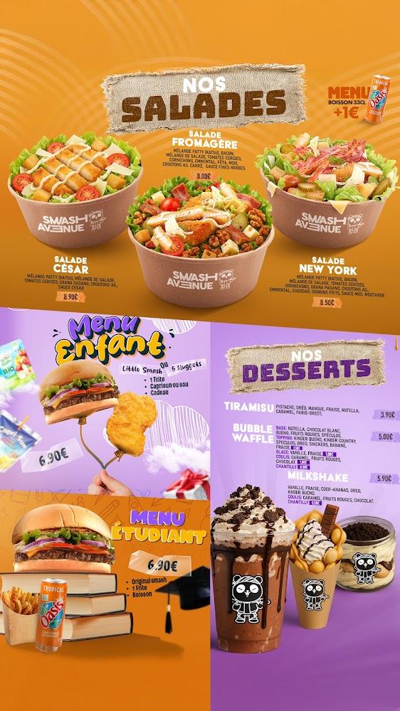 Smash Avenue - Scan Menu 1