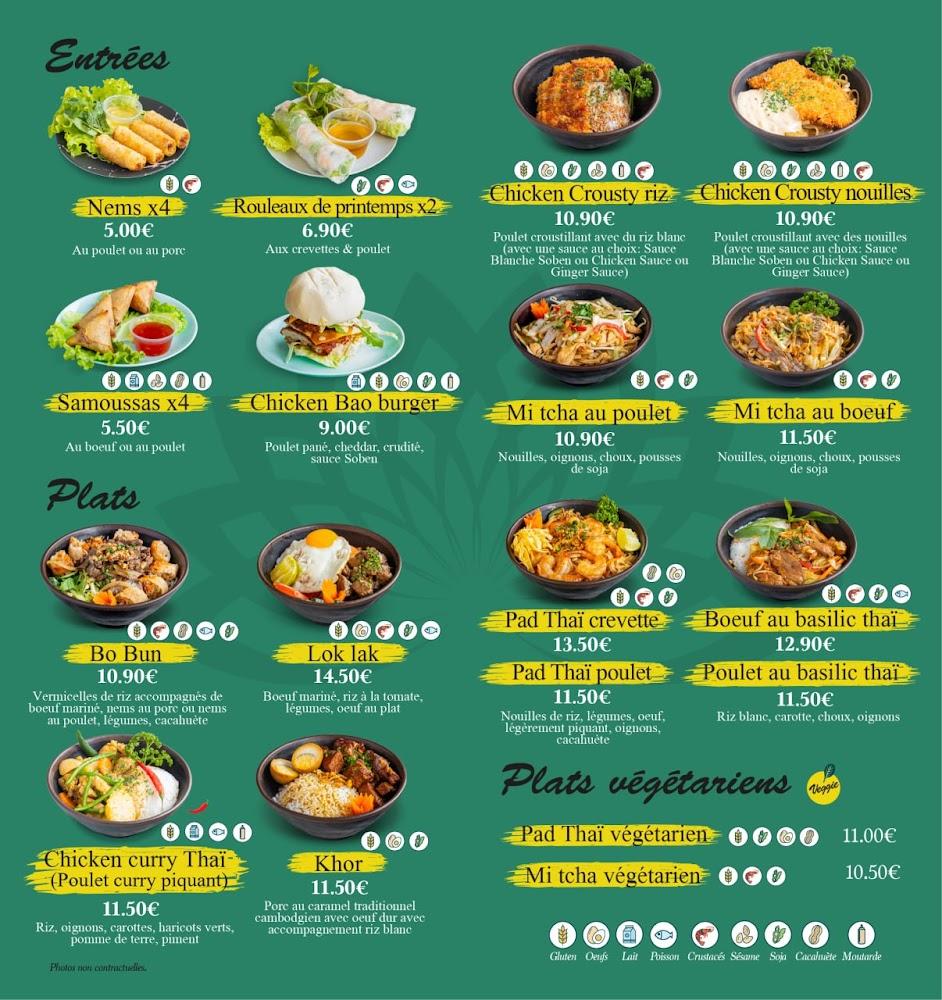 Soben restaurant - Scan Menu 1