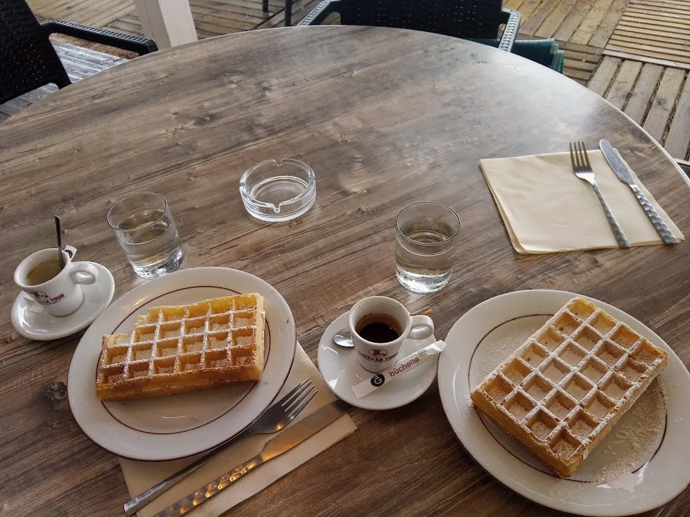 Gaufre Au Sucre Café