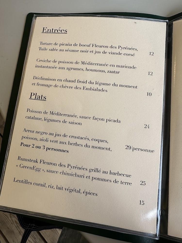 SOMA (ex MAJA) - Scan Menu 3