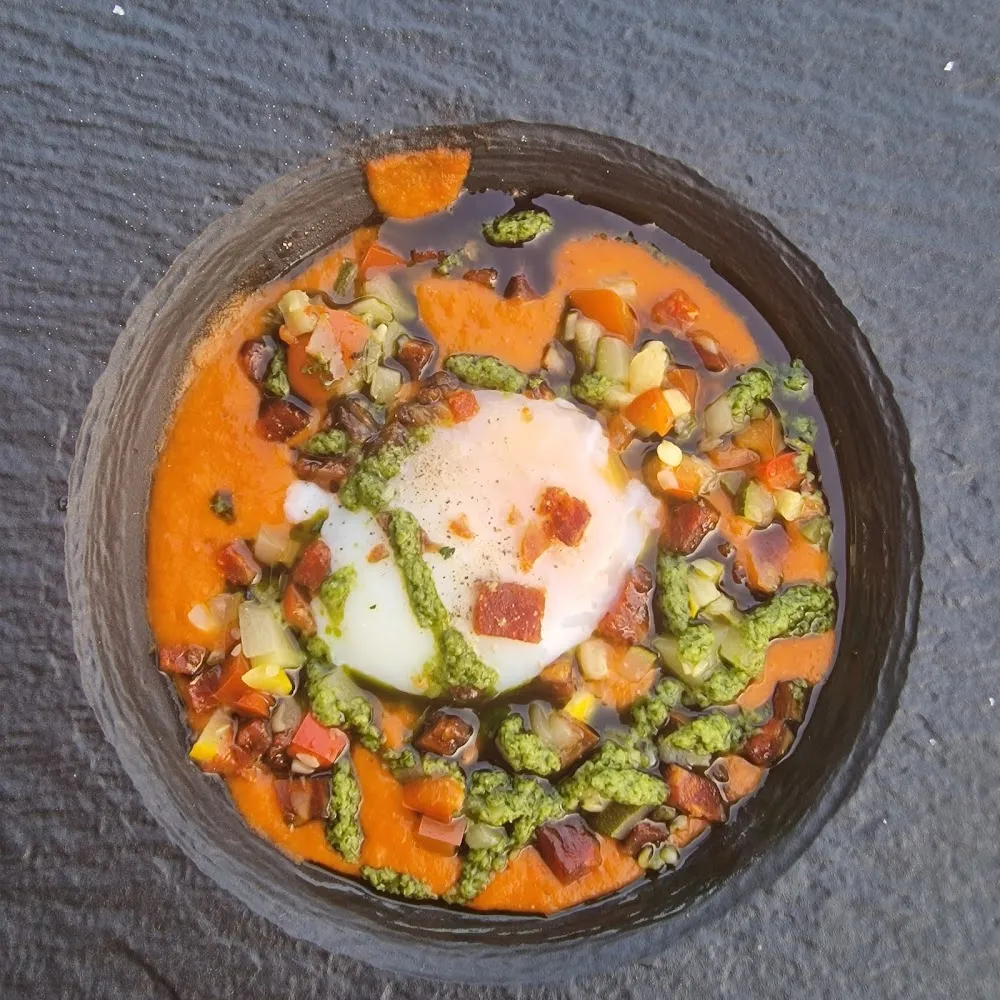 Œuf Mollet Chorizo Ibérico