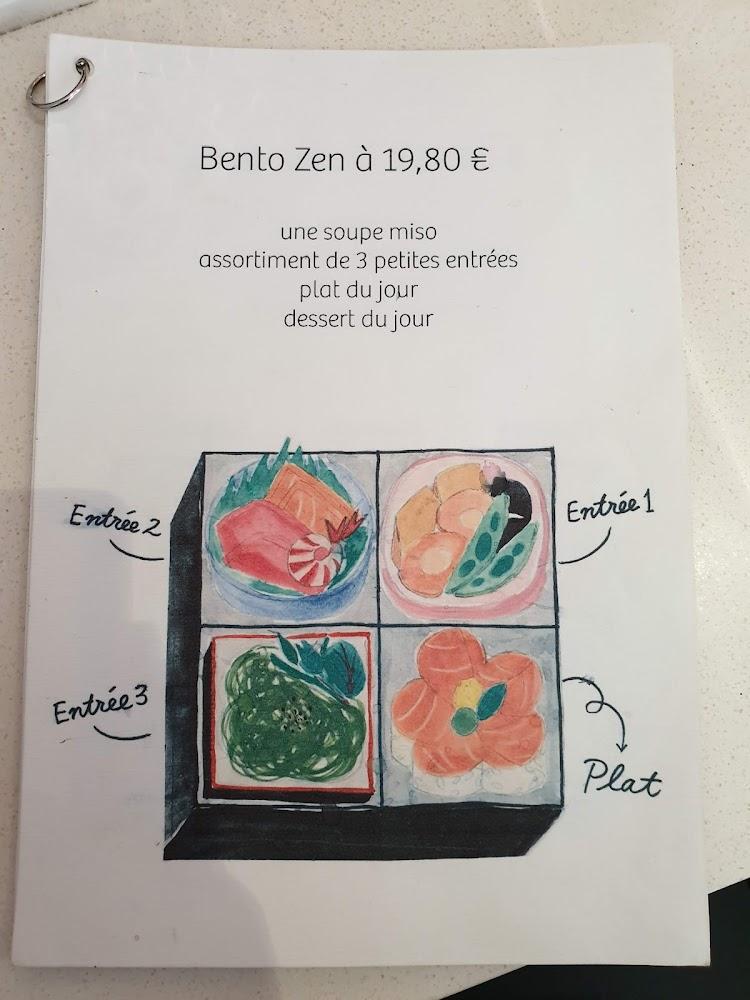 Sous les Cerisiers - Scan Menu 4