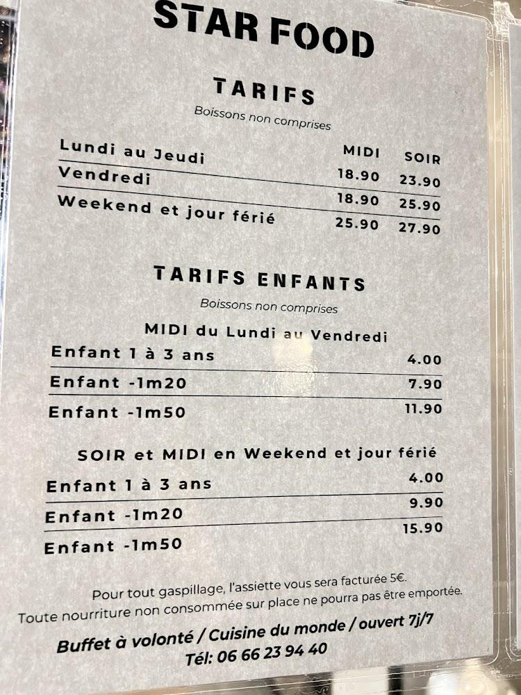 Star Food - Scan Menu 2