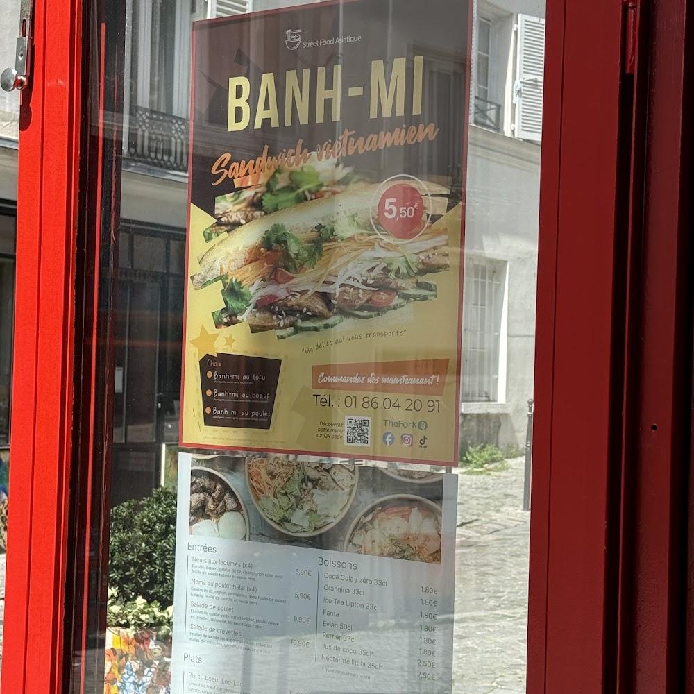 Street Food Asiatique Paris - Scan Menu 1