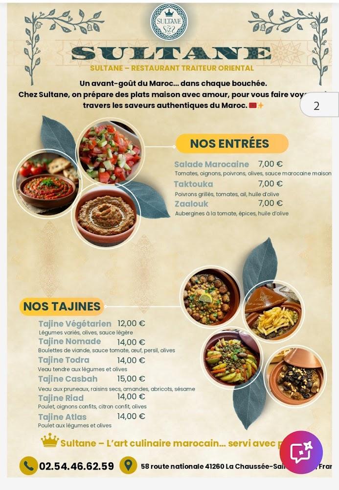 Sultane - Scan Menu 1