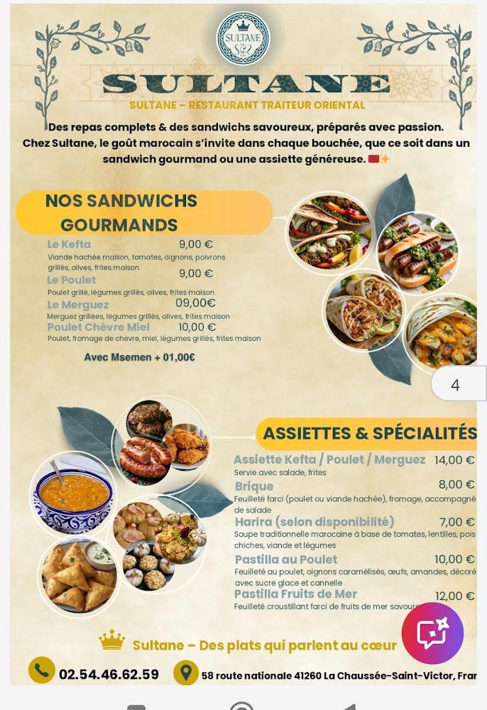 Sultane - Scan Menu 2