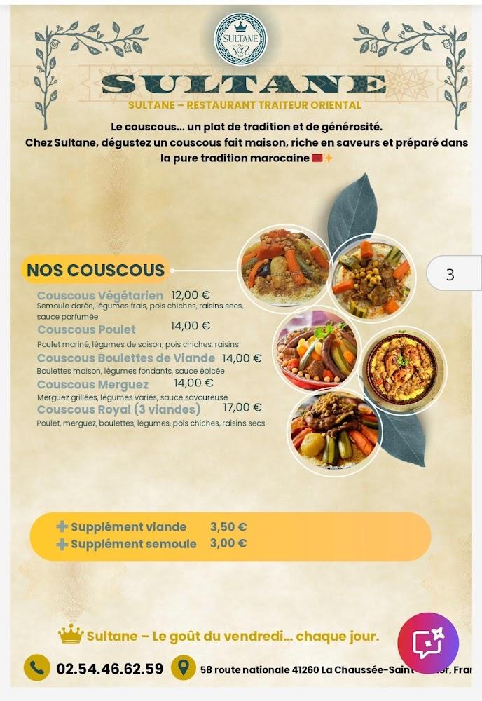 Sultane - Scan Menu 3