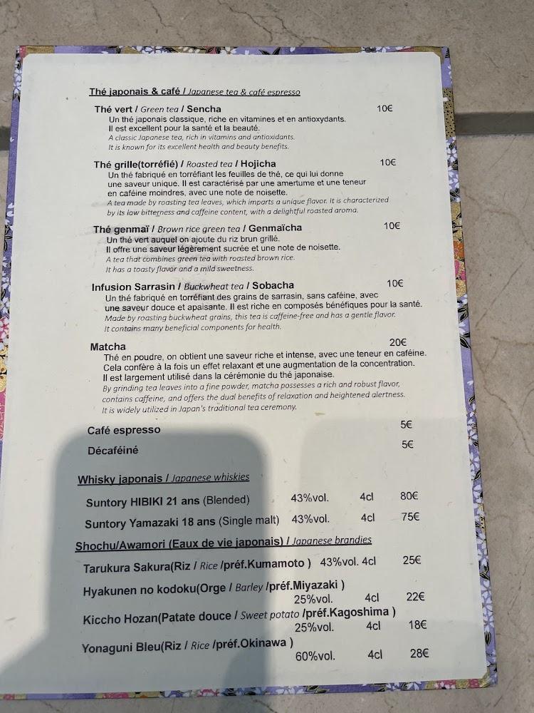 Sushi-B Paris - Scan Menu 4