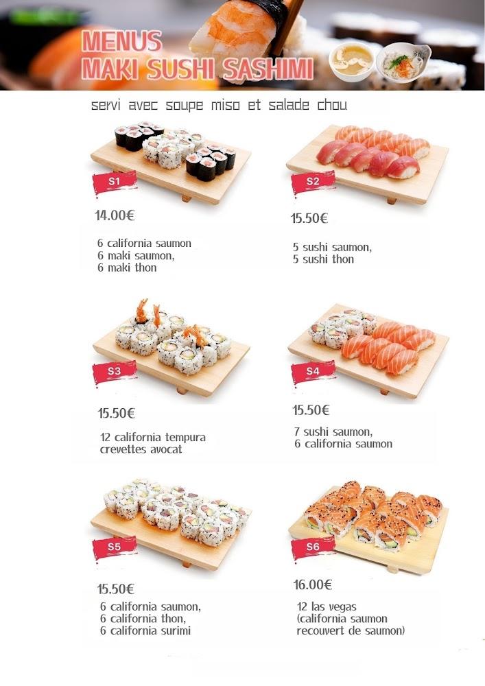 Sushi bar - Scan Menu 2