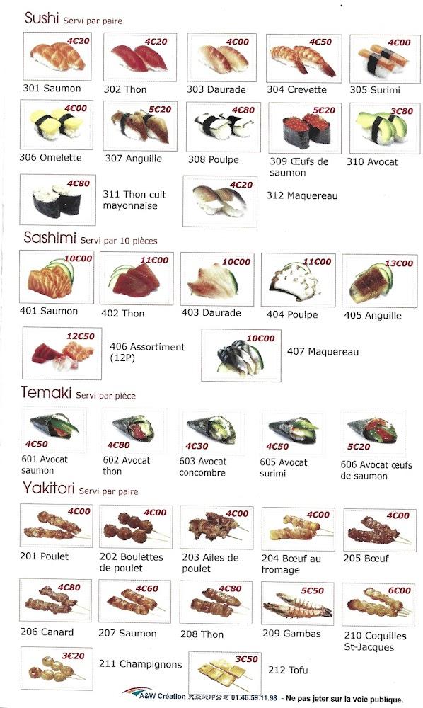 Sushi Epernay - Scan Menu 4