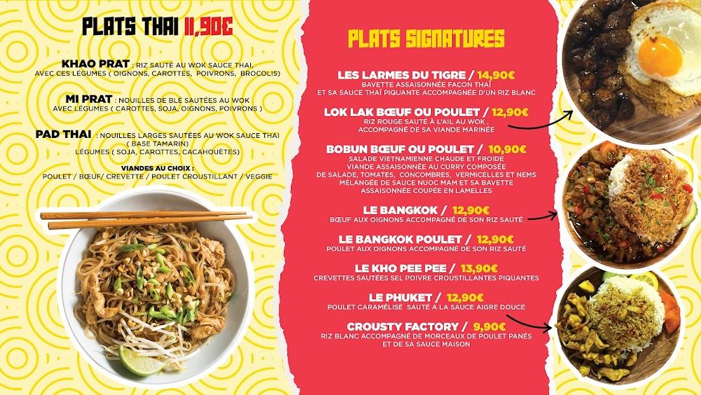 Sushi factory fosses - Scan Menu 3