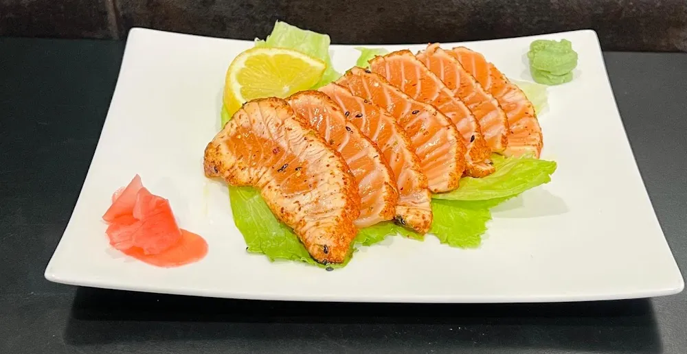 Sashimi Tataki Saumon