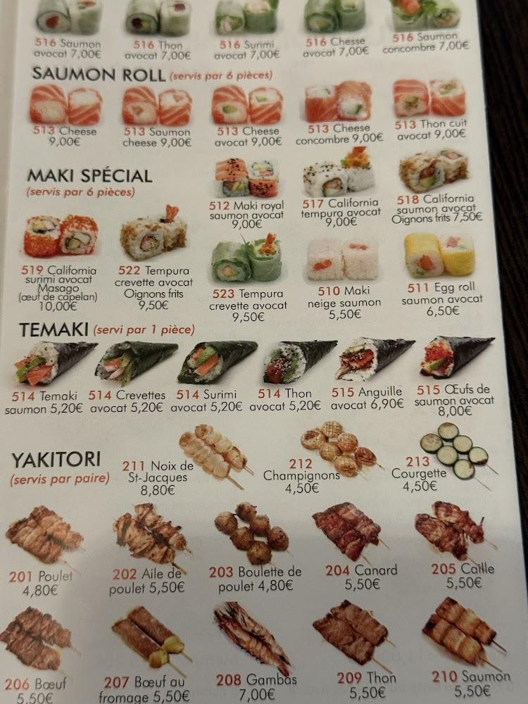 Sushiman - Scan Menu 2