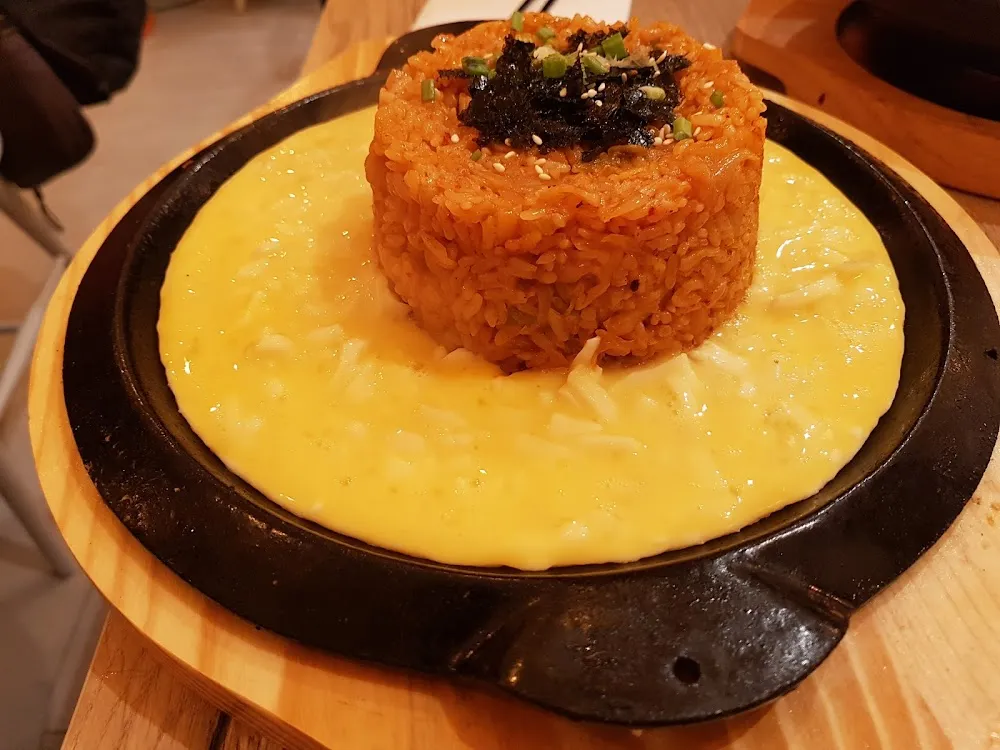 Kimchi Fried Volcano Rice