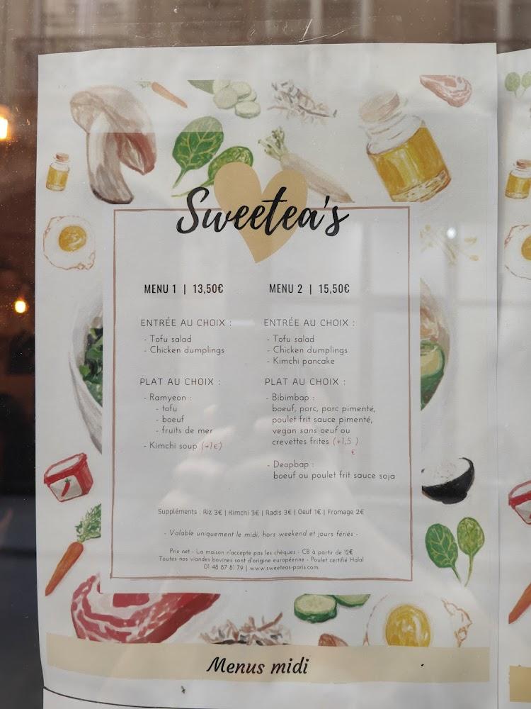 Sweetea's - Scan Menu 3