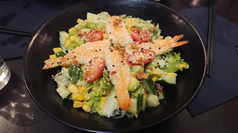 Salade de Crevettes Avocat