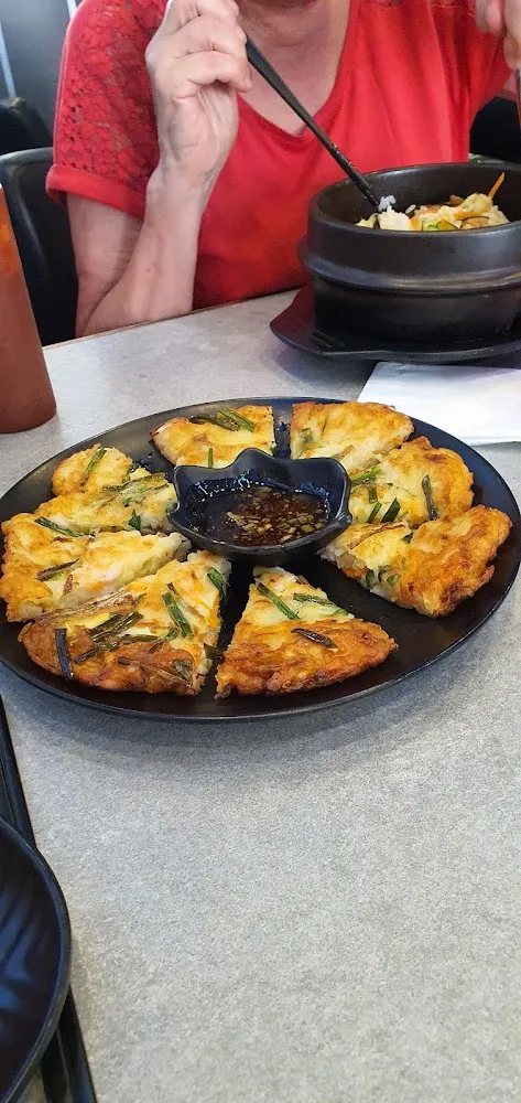Galette Coréenne Aux Fruits de Mer