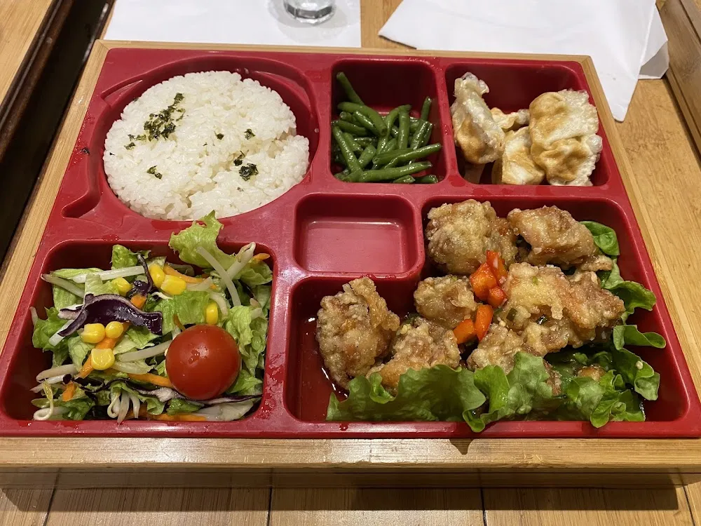 Menu Bento Vegetarien